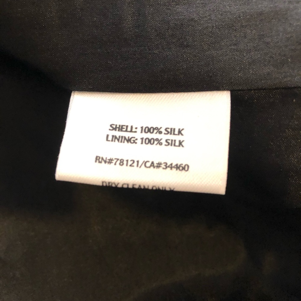 Eileen Fischer black textured silk blazer jacket - Picture 5 of 10